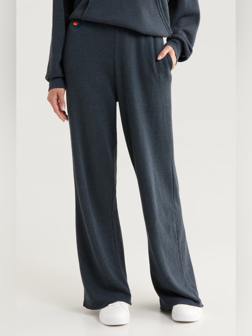 Aviator Nation Wide Leg Pocket Sweatpants - Size Medium - Picture 3 of 13